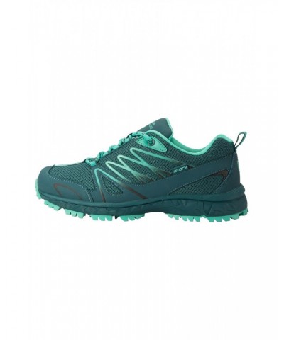 Lakeside Trail Womens Waterproof Running Shoes Petrol $21.73 Active