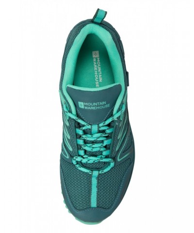 Lakeside Trail Womens Waterproof Running Shoes Petrol $21.73 Active