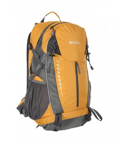 Zip Front Adventurer Backpack 45L Yellow $41.24 Backpacks