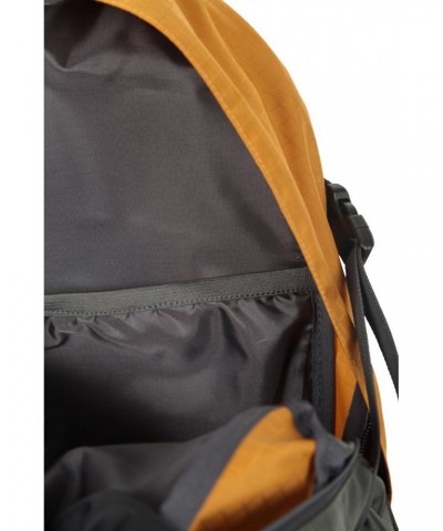 Zip Front Adventurer Backpack 45L Yellow $41.24 Backpacks