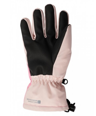 Extreme Kids Waterproof Ski Gloves Pink $14.24 Ski