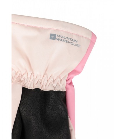 Extreme Kids Waterproof Ski Gloves Pink $14.24 Ski