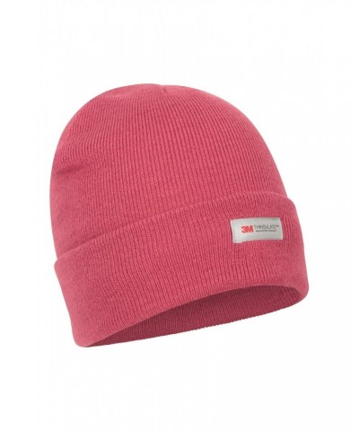 Womens Thinsulate Knitted Beanie Pink $10.39 Accessories