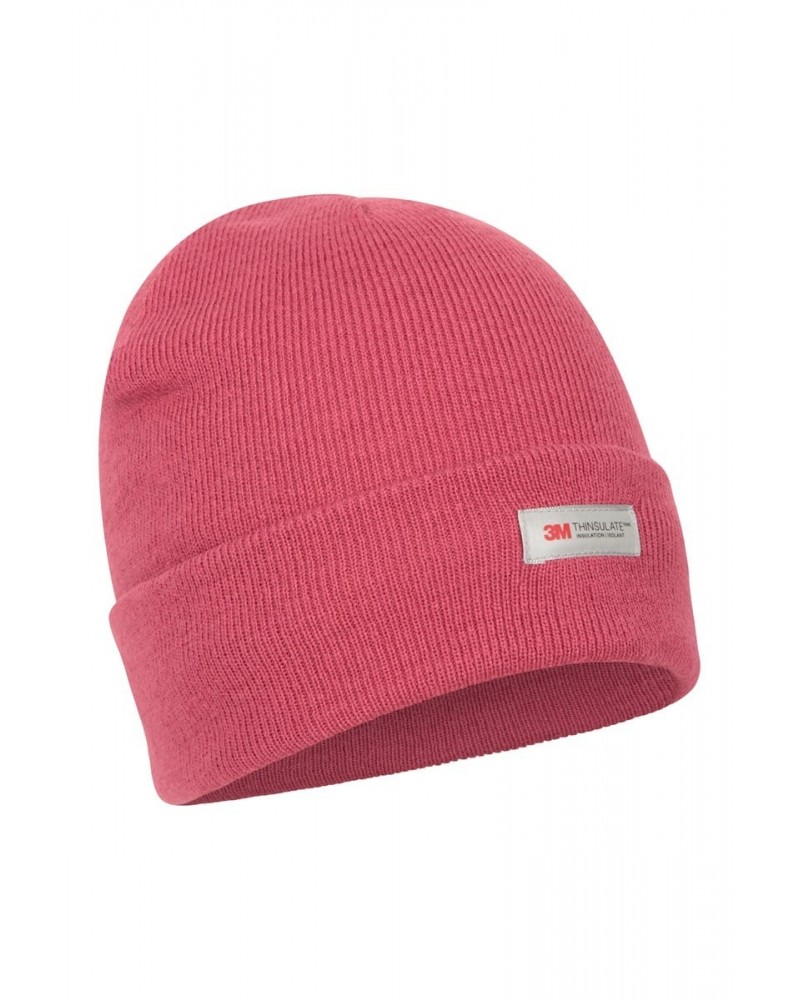 Womens Thinsulate Knitted Beanie Pink $10.39 Accessories