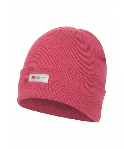 Womens Thinsulate Knitted Beanie Pink $10.39 Accessories