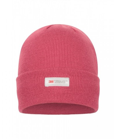 Womens Thinsulate Knitted Beanie Pink $10.39 Accessories