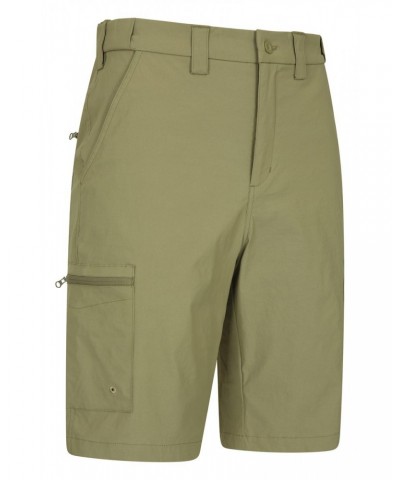 Trek II Mens Long Shorts Beige $17.10 Pants