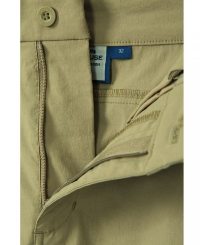 Trek II Mens Long Shorts Beige $17.10 Pants