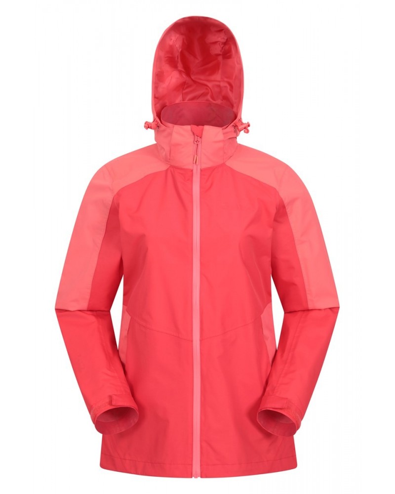 Camino Womens Waterproof Jacket Hot Coral $19.20 Jackets