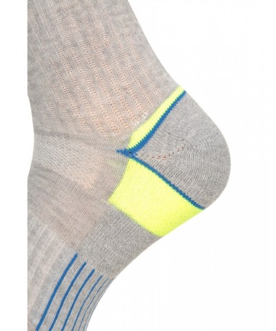 IsoCool Mens Performance Quarter Length Socks 3-Pack Lime $12.64 Accessories