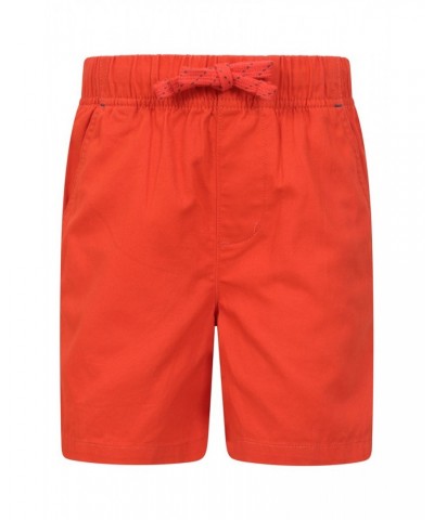 Waterfall Kids Organic Shorts Orange $10.06 Pants