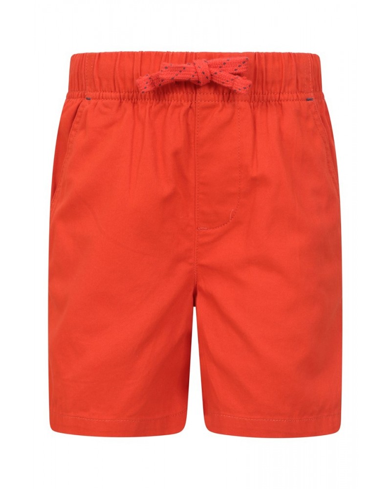 Waterfall Kids Organic Shorts Orange $10.06 Pants