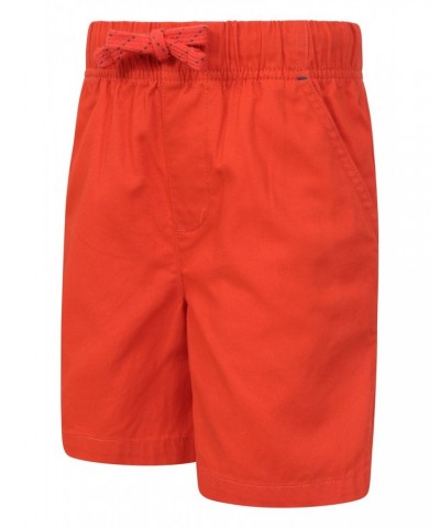 Waterfall Kids Organic Shorts Orange $10.06 Pants