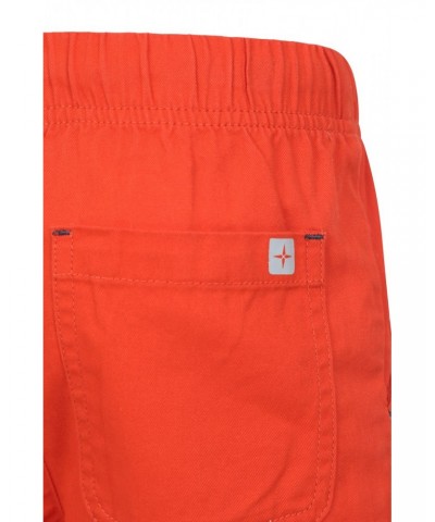 Waterfall Kids Organic Shorts Orange $10.06 Pants