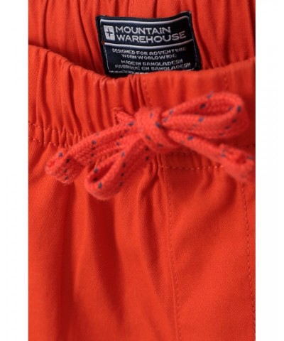 Waterfall Kids Organic Shorts Orange $10.06 Pants