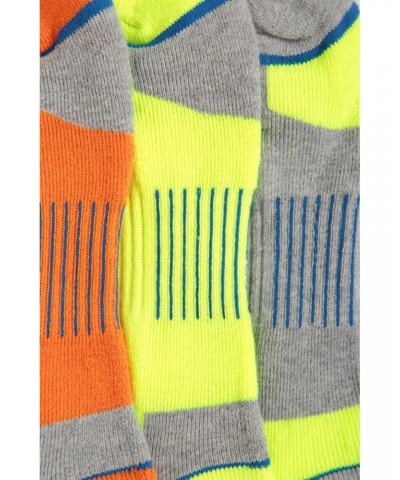 IsoCool Mens Performance Quarter Length Socks 3-Pack Lime $12.64 Accessories