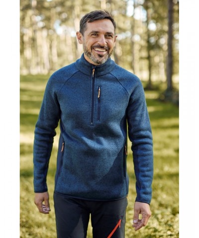 Treston Mens Half-Zip Fleece Navy $26.99 Fleece