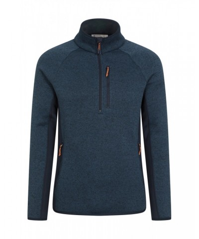 Treston Mens Half-Zip Fleece Navy $26.99 Fleece