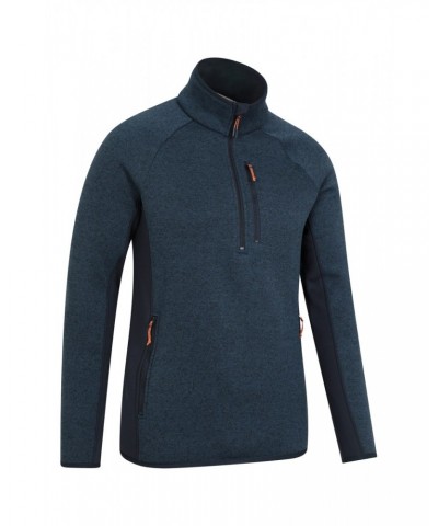 Treston Mens Half-Zip Fleece Navy $26.99 Fleece