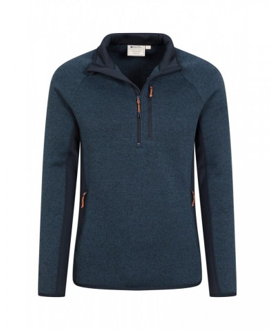 Treston Mens Half-Zip Fleece Navy $26.99 Fleece