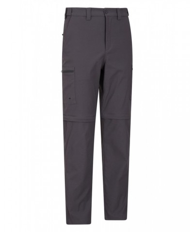 Trek Mens Stretch Zip Off Pants Grey $31.79 Pants