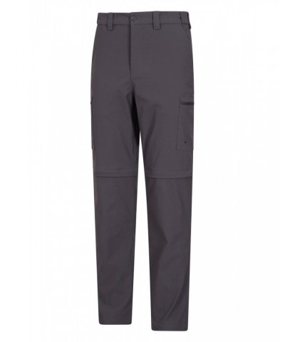 Trek Mens Stretch Zip Off Pants Grey $31.79 Pants