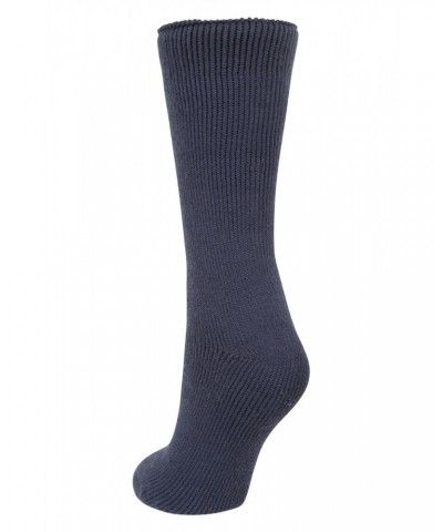 Radiate Extreme Womens Thermal Mid-Calf Socks Navy $10.99 Accessories