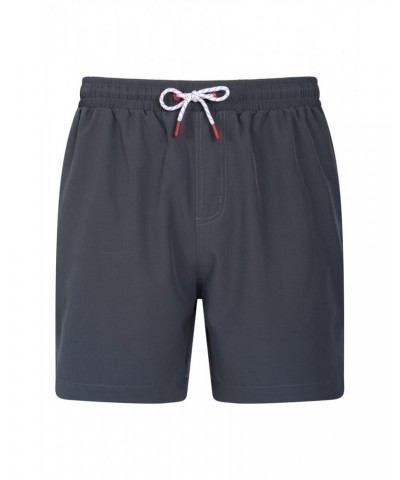 Atlantic Mens Recycled Swim Shorts Black $15.29 Active