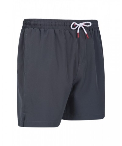 Atlantic Mens Recycled Swim Shorts Black $15.29 Active