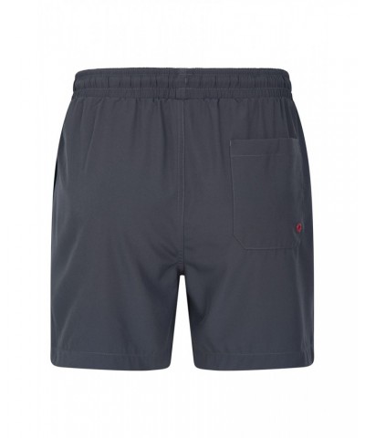 Atlantic Mens Recycled Swim Shorts Black $15.29 Active