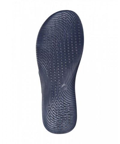 Street Womens Flip Flops Navy $11.99 Footwear