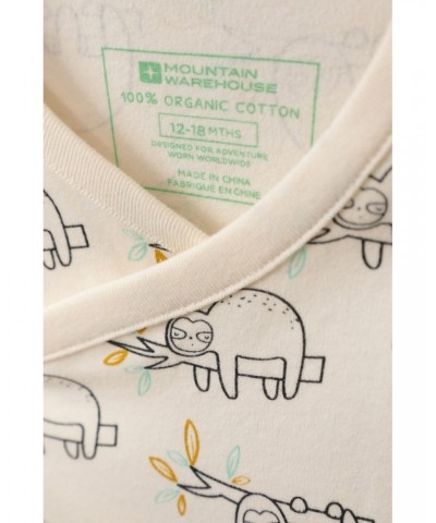 Organic Kimono Bodysuits - 2-Pack Cream $17.39 Babywear