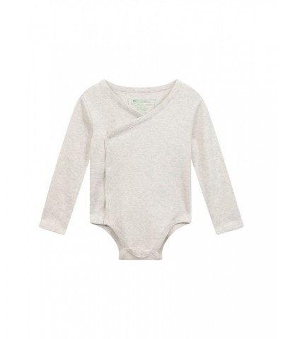 Organic Kimono Bodysuits - 2-Pack Cream $17.39 Babywear