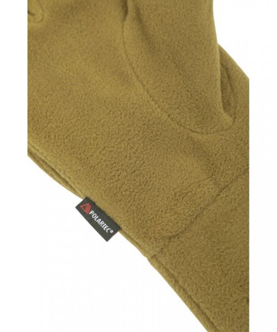 Polartec Fleece Flip Top Mittens Khaki $14.49 Accessories