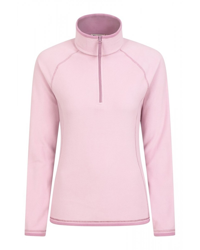 Montana Womens Half-Zip Fleece Dark Pink $15.92 Fleece