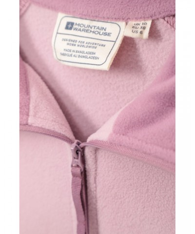 Montana Womens Half-Zip Fleece Dark Pink $15.92 Fleece