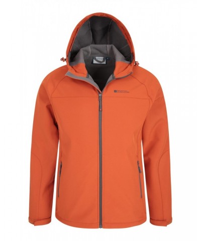 Exodus Mens Showerproof Softshell Burnt Orange $30.79 Softshell Jackets