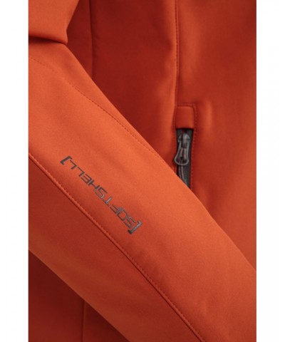 Exodus Mens Showerproof Softshell Burnt Orange $30.79 Softshell Jackets