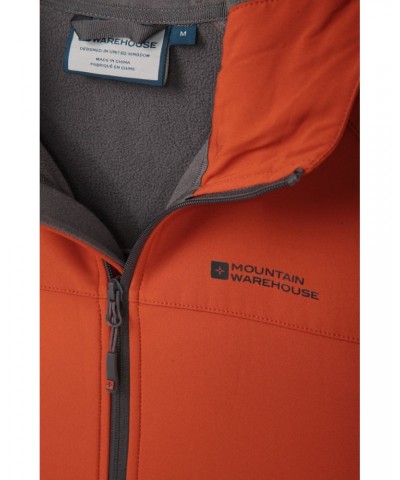 Exodus Mens Showerproof Softshell Burnt Orange $30.79 Softshell Jackets