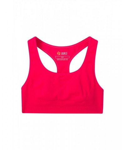 Womens Anti-chafe Seamless Bra Pink $12.74 Active