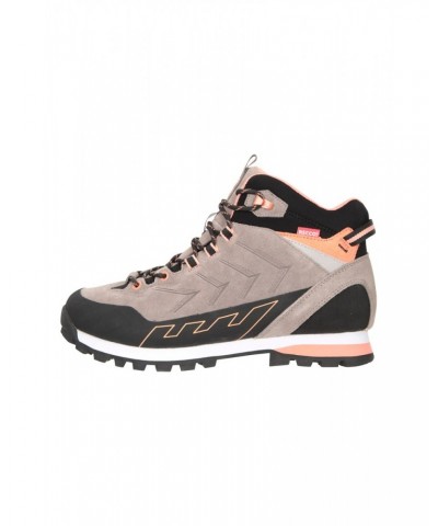 Ultra Peak Womens Waterproof Boots Grey $44.00 Footwear