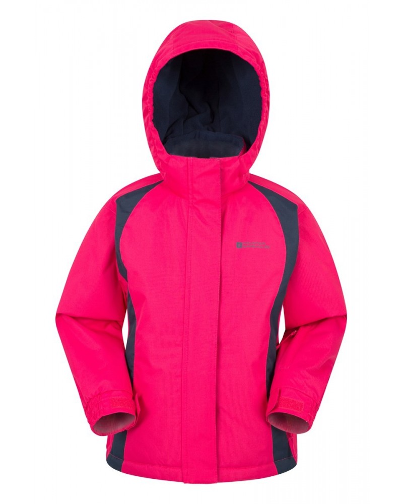 Honey Kids Ski Jacket Dark Pink $21.60 Ski