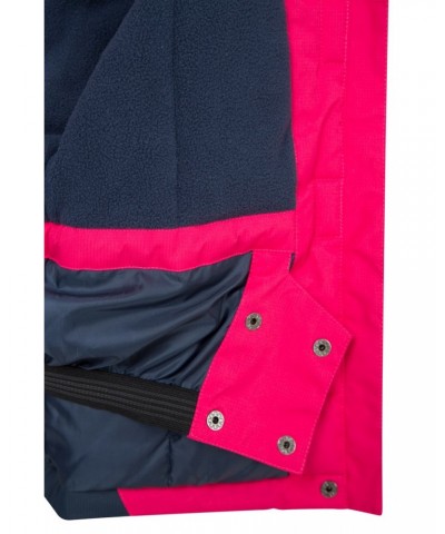 Honey Kids Ski Jacket Dark Pink $21.60 Ski