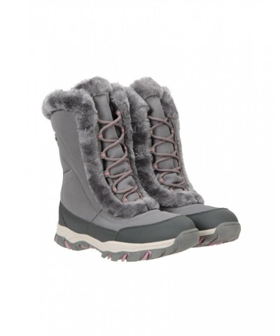 Ohio Womens Snow Boots Light Khaki $28.20 Footwear