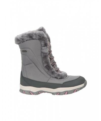 Ohio Womens Snow Boots Light Khaki $28.20 Footwear