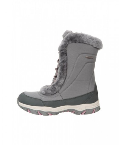 Ohio Womens Snow Boots Light Khaki $28.20 Footwear