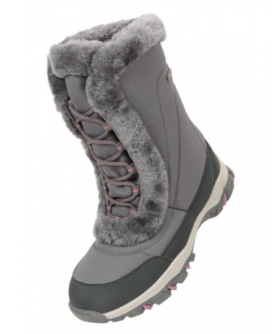 Ohio Womens Snow Boots Light Khaki $28.20 Footwear