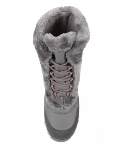 Ohio Womens Snow Boots Light Khaki $28.20 Footwear