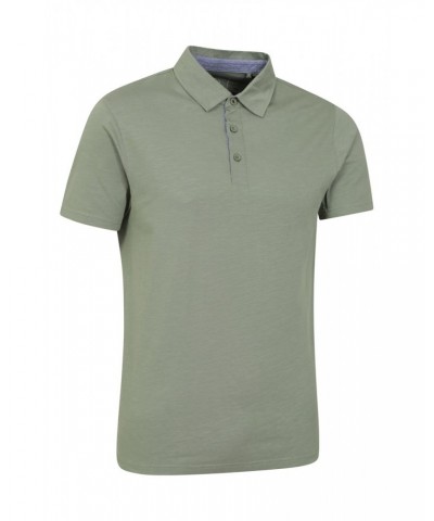 Hasst II Mens Organic Polo Sea Spray $14.24 Tops