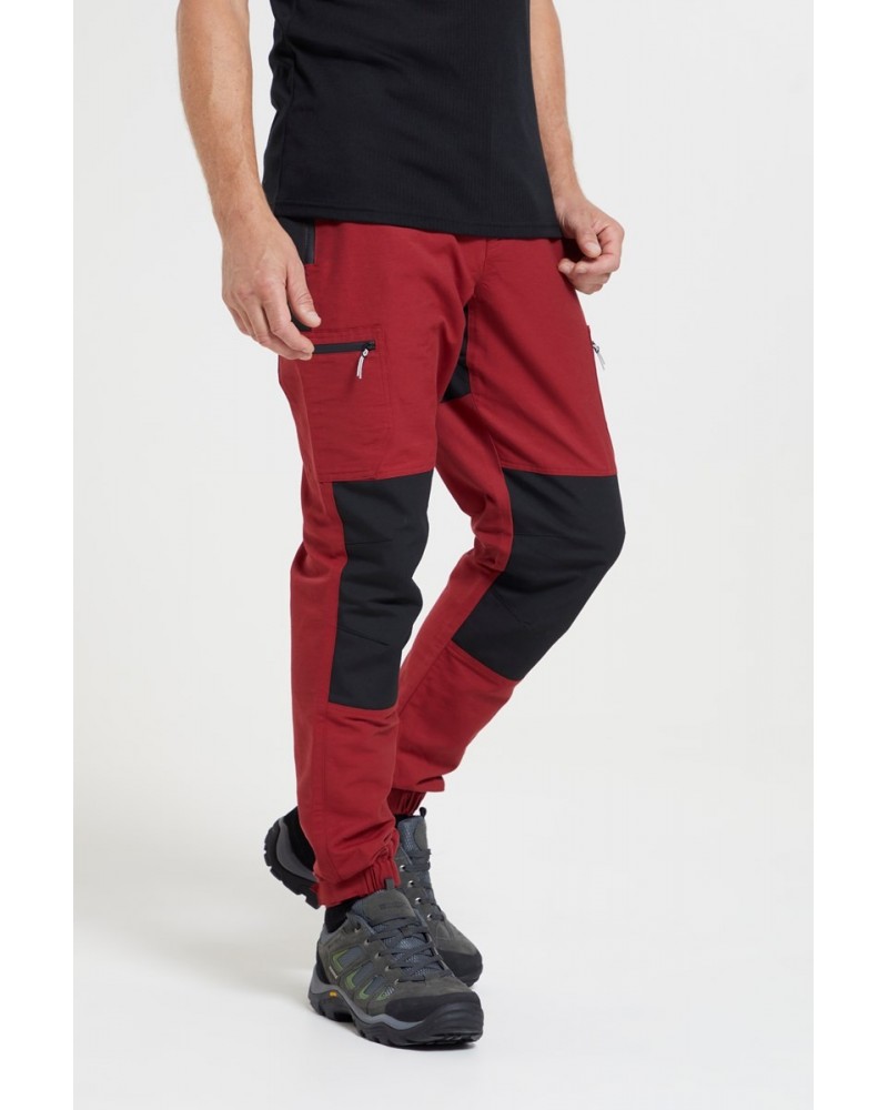 Footprint Mens Hiking Pants Red $19.20 Pants